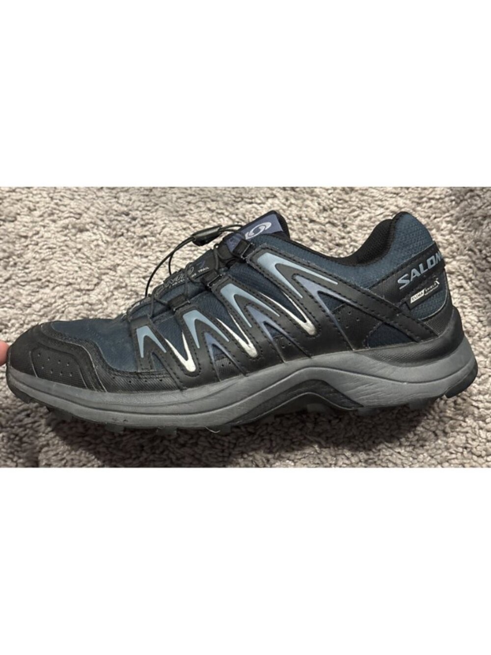 Salomon XA COMP 7 Men 9 Waterproof Trail Running Shoes Sneakers Ortholite